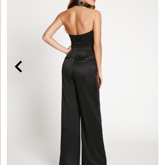 Guess Sleeveless Deep-V Jumpsuit - Picture 2 of 8